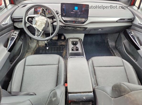 1V2WNPE80PC029671 2023 VOLKSWAGEN ID.4 Красный Вид панели приборов
