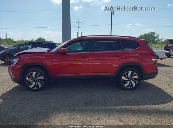 1V2WR2CA1SC542420 2025 VOLKSWAGEN ATLAS Red Widok wnętrza 360 stopni
