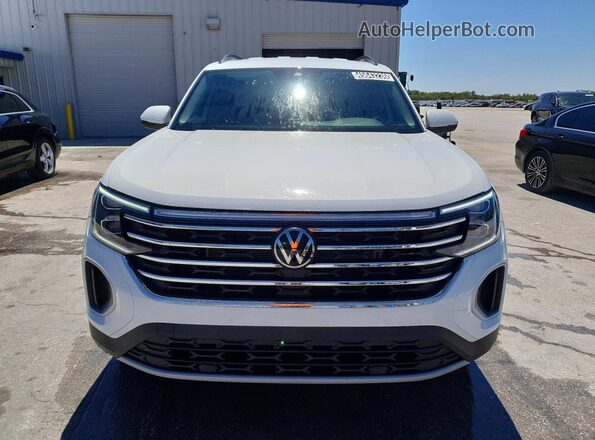 1V2WR2CA2RC533834 2024 VOLKSWAGEN ATLAS White Widok z przodu