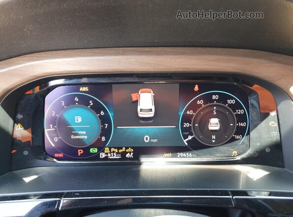 1V2WR2CA2RC533834 2024 VOLKSWAGEN ATLAS White Widok wnętrza 360 stopni
