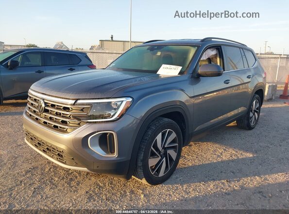 1V2WR2CA2RC543439 2024 VOLKSWAGEN ATLAS Серый Передняя левая четверть