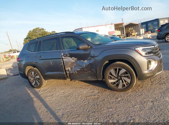 1V2WR2CA2RC543439 2024 VOLKSWAGEN ATLAS Серый Вид задней части салона
