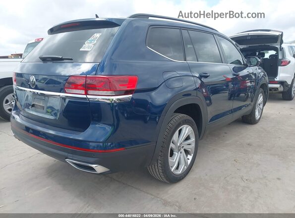 1V2WR2CA3MC554278 2021 VOLKSWAGEN ATLAS Dark Blue 