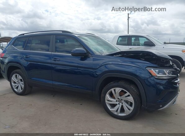 1V2WR2CA3MC554278 2021 VOLKSWAGEN ATLAS Dark Blue 