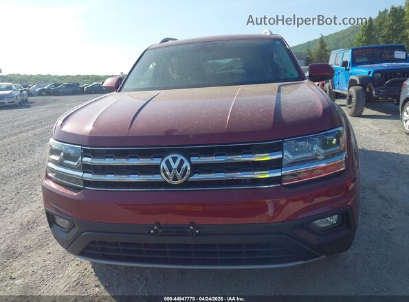 1V2WR2CA8KC540325 2019 VOLKSWAGEN ATLAS Red Widok wnętrza z tyłu