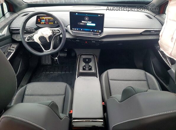 1V2WSPE88SC006639 2025 VOLKSWAGEN ID.4 Burgundy Dashboard view