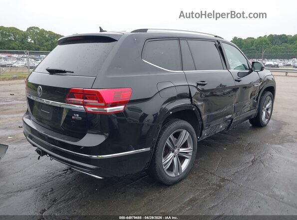 1V2XR2CA4KC509898 2019 VOLKSWAGEN ATLAS Black Rear right