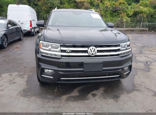 1V2XR2CA4KC509898 2019 VOLKSWAGEN ATLAS Black Instrument cluster view
