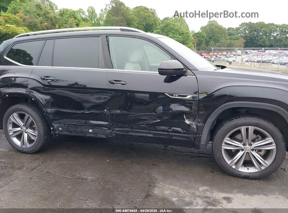 1V2XR2CA4KC509898 2019 VOLKSWAGEN ATLAS Black Front view