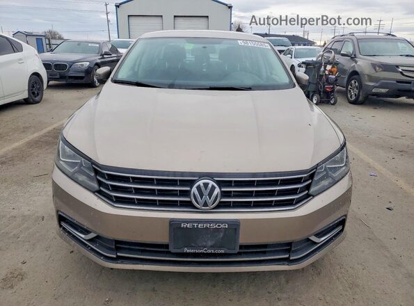 1VWAS7A31GC019047 2016 VOLKSWAGEN PASSAT Tan 