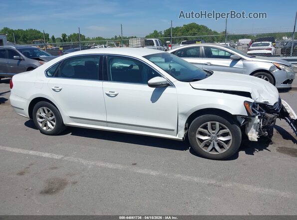 1VWAS7A32GC026685 2016 VOLKSWAGEN PASSAT Белый 