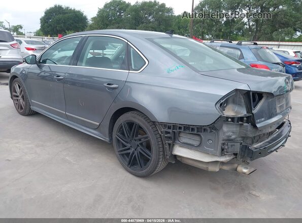 1VWDT7A3XHC048803 2017 VOLKSWAGEN PASSAT Gray Rear left