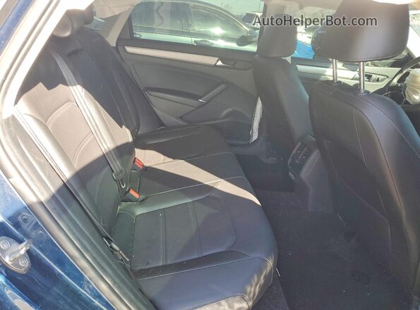 1VWSA7A33MC010983 2021 VOLKSWAGEN PASSAT Синий Вид задних сидений