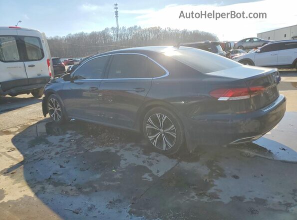 1VWSA7A33MC010983 2021 VOLKSWAGEN PASSAT Синий Задняя левая четверть