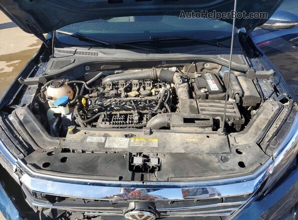 1VWSA7A33MC010983 2021 VOLKSWAGEN PASSAT Синий Вид задней части салона