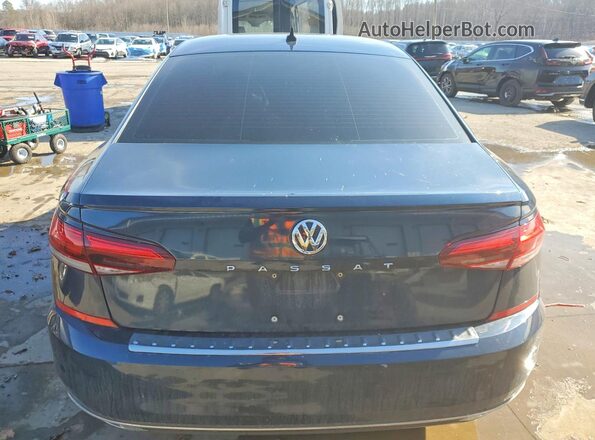 1VWSA7A33MC010983 2021 VOLKSWAGEN PASSAT Синий Вид сзади