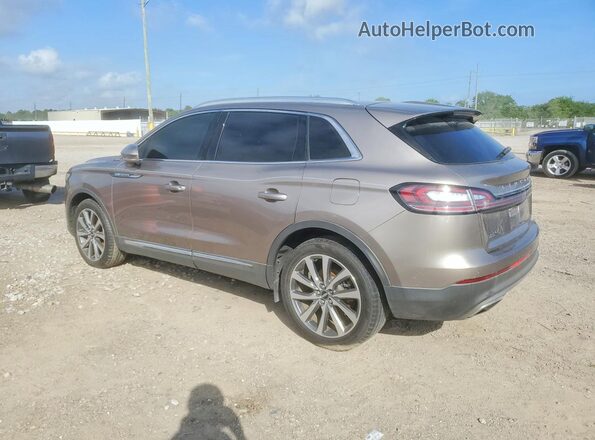 2LMPJ6K92KBL18911 2019 LINCOLN NAUTILUS Tan Հետևի աջ