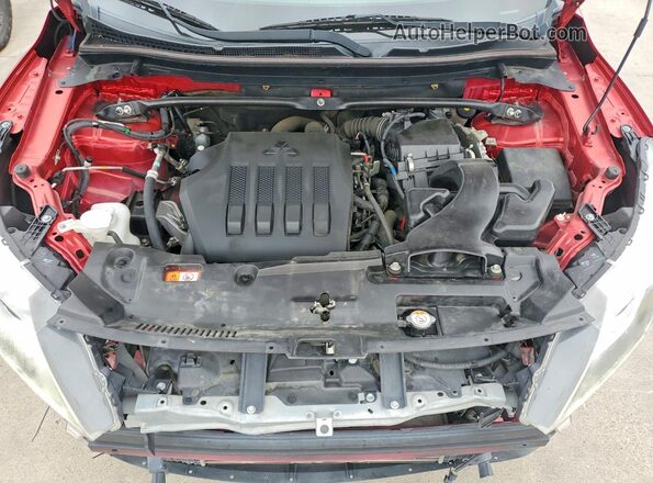JA4AT3AA4JZ062304 2018 MITSUBISHI ECLIPSE Red Widok komory silnika