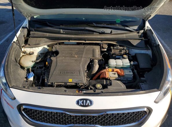 KNDCB3LC2K5284266 2019 KIA NIRO White Вид підкапотного простору