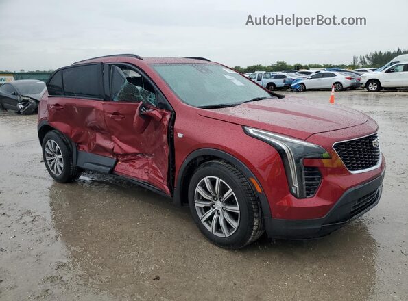 1GYFZER40KF199063 2019 CADILLAC XT4 Red Вид спереду