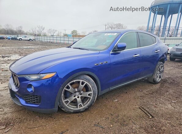 ZN661XUA1JX270526 2018 MASERATI LEVANTE Blue Tył lewy