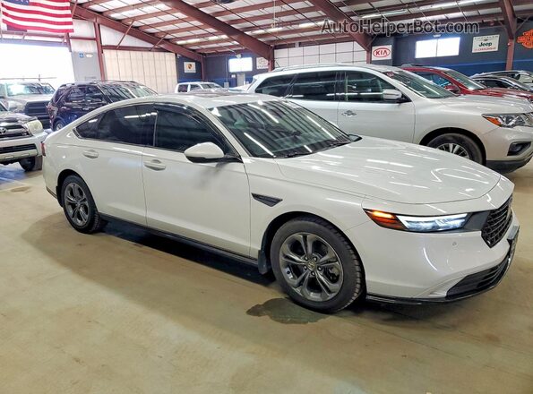 1HGCY2F60PA016895 2023 HONDA ACCORD White Delantero derecho