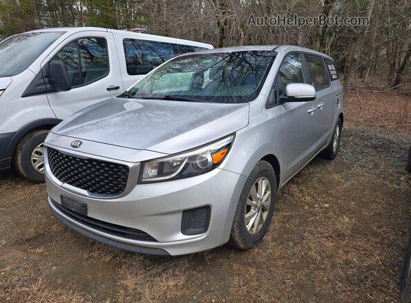 KNDMA5C17J6400720 2018 KIA SEDONA Gray Tył prawy