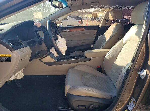 5NPE34AFXGH374832 2016 HYUNDAI SONATA Серый Вид панели приборов
