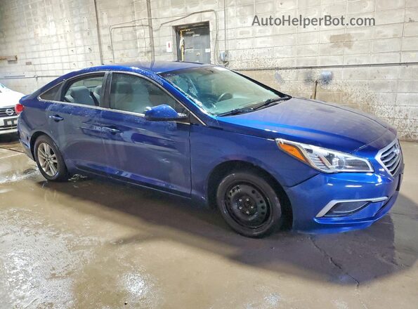 5NPE24AF2HH549238 2017 HYUNDAI SONATA Blue Դիմացի տեսք