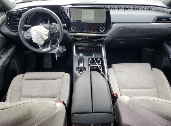 5TDAAAA66RS001559 2024 LEXUS TX 350 LUX Silver Вид щитка приладів