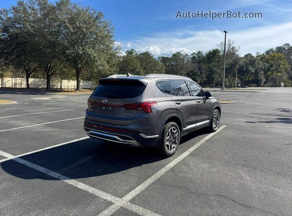 KM8S3DA10MU011900 2021 HYUNDAI SANTA FE Gray წინა ხედი