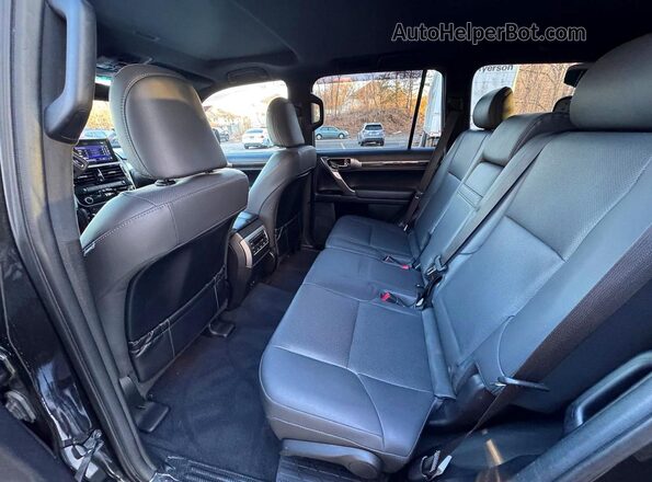 JTJAM7BX4P5361687 2023 LEXUS GX Black წინა პანელის ხედი