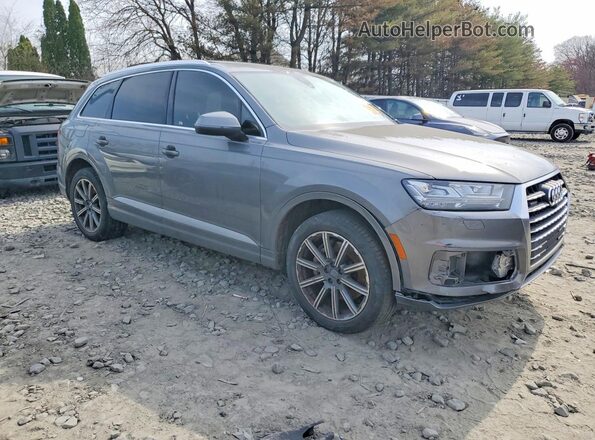 WA1LAAF77HD058772 2017 AUDI Q7 Gray წინა ხედი