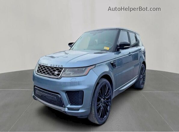 SALWR2RVXKA823843 2019 LAND ROVER RANGE Blue Trasero derecho