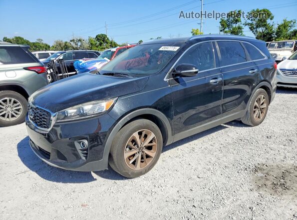 5XYPH4A51KG453369 2019 KIA SORENTO Black 