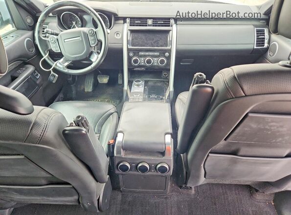 SALRHBBK9HA023169 2017 LAND ROVER DISCOVERY Серебряный Вид щитка приборов