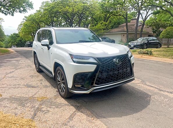 JTJMB7CX5R4065541 2024 LEXUS LX White Հետևի ձախ