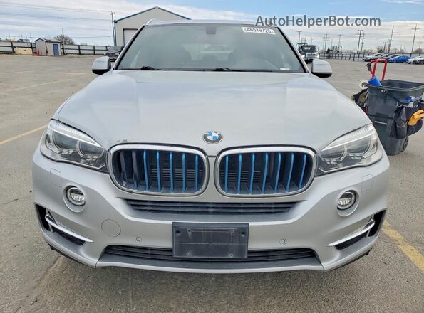 5UXKT0C33H0V95734 2017 BMW X5 Silver Vista trasera