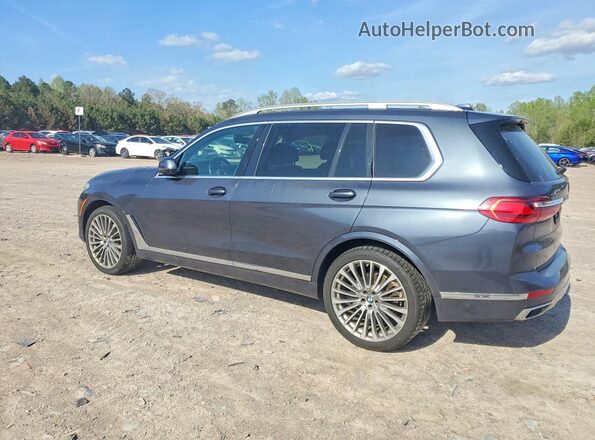 5UXCW2C50KLB43791 2019 BMW X7 Gray უკანა მარჯვენა