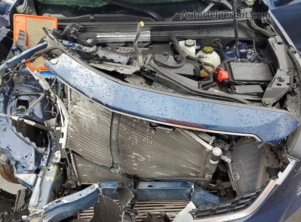 1GYFZCR43MF028086 2021 CADILLAC XT4 Blue VIN sticker view