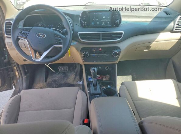 KM8J2CA47KU006578 2019 HYUNDAI TUCSON Brown 