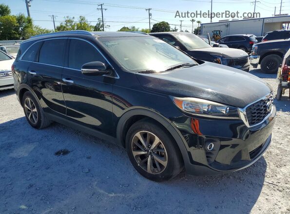 5XYPH4A51KG453369 2019 KIA SORENTO Black 