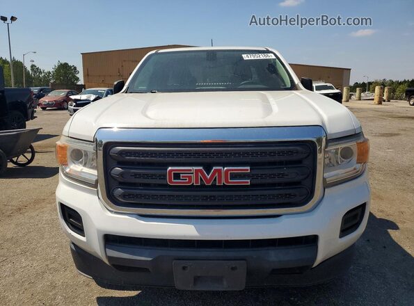 1GTH5BEA3G1346517 2016 GMC CANYON White Vista trasera