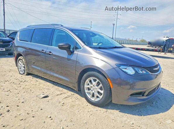 2C4RC1DG7MR525936 2021 CHRYSLER VOYAGER Gray წინა ხედი