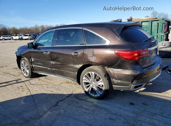 5J8YD4H52JL017902 2018 ACURA MDX Brown 