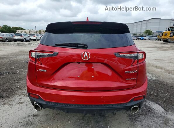 5J8TC2H66ML044227 2021 ACURA RDX Красный 