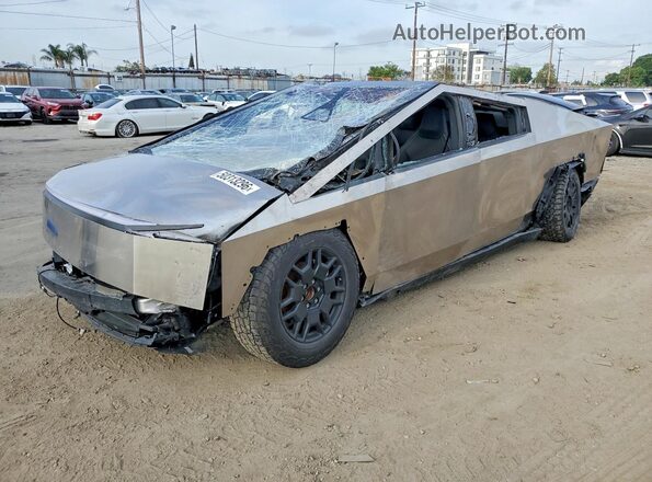 7G2CEHEE4SA062128 2025 TESLA CYBERTRUCK Золотой Задняя левая четверть