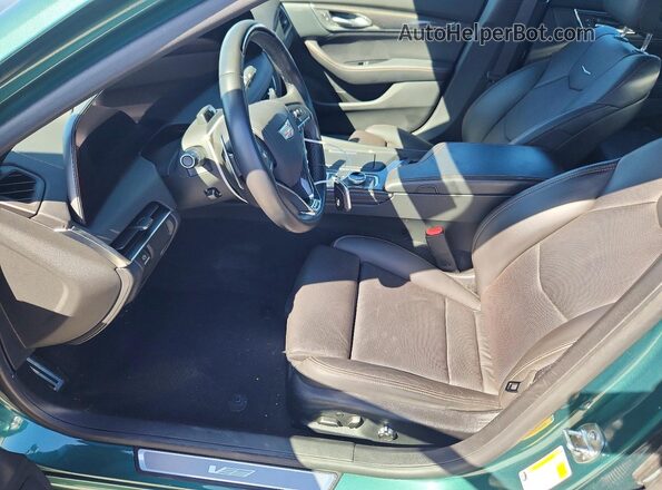 1G6DV5RW7S0106734 2025 CADILLAC CT5 Green Вид панелі приладів