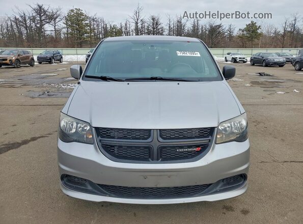 2C4RDGBGXGR316214 2016 DODGE CARAVAN Серебряный Вид сзади