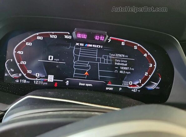 5UXJU4C01M9F71043 2021 BMW X5 Black 